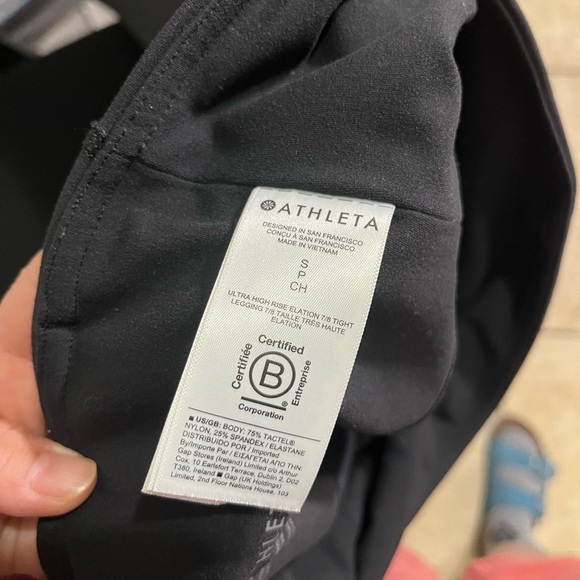 Athleta Black Leggings - Picture 3 of 5